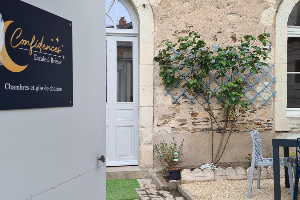 Confidences Escale à Brissac Brissac-Quince Exterior foto